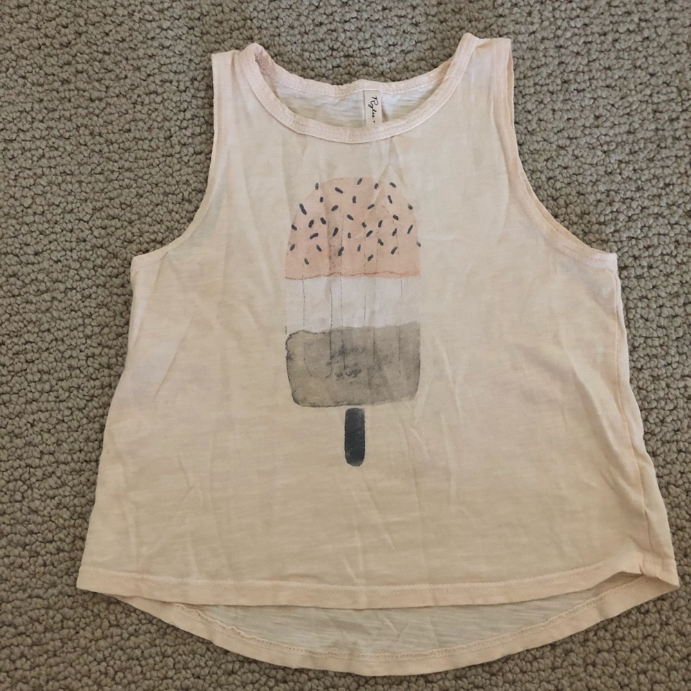 Ice cream design tank top